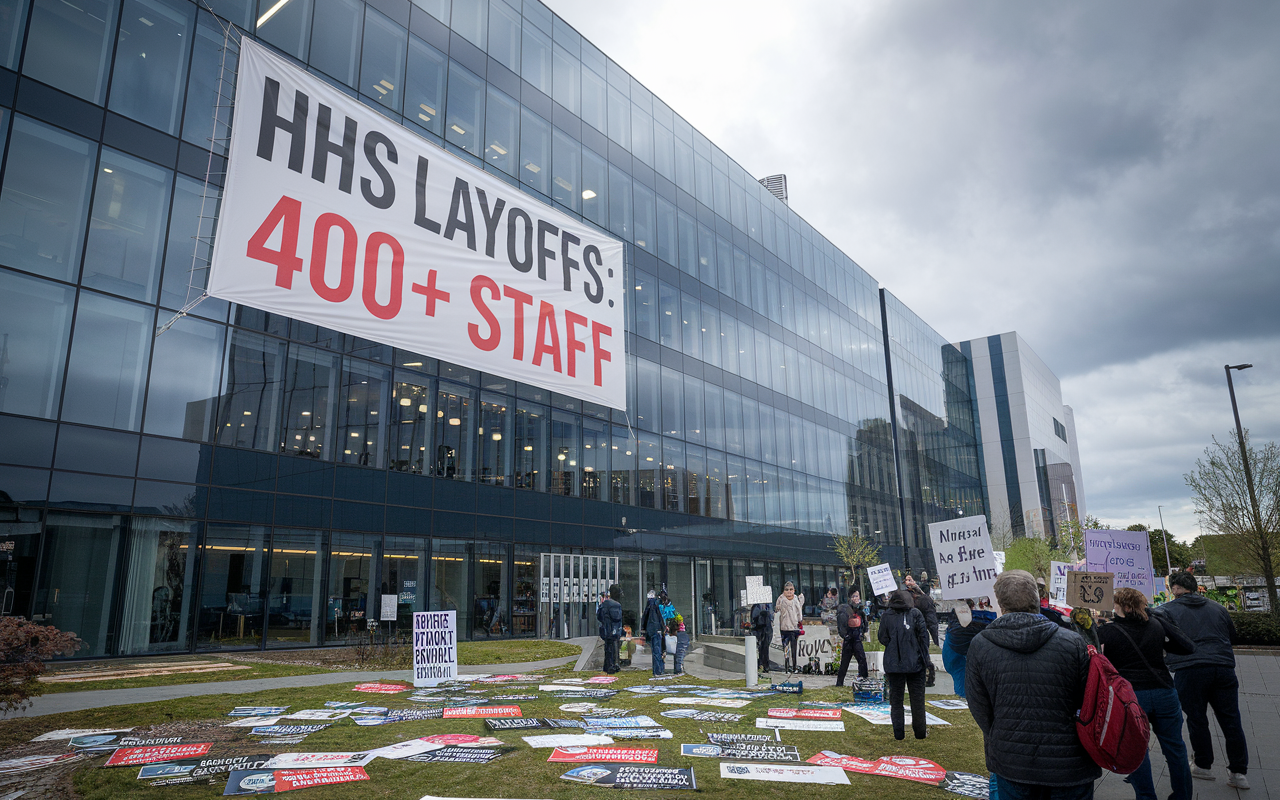 HHS Layoffs Rock Biopharma 📉, AI's Future 🤖, Cancer Dose Breakthrough 🎯