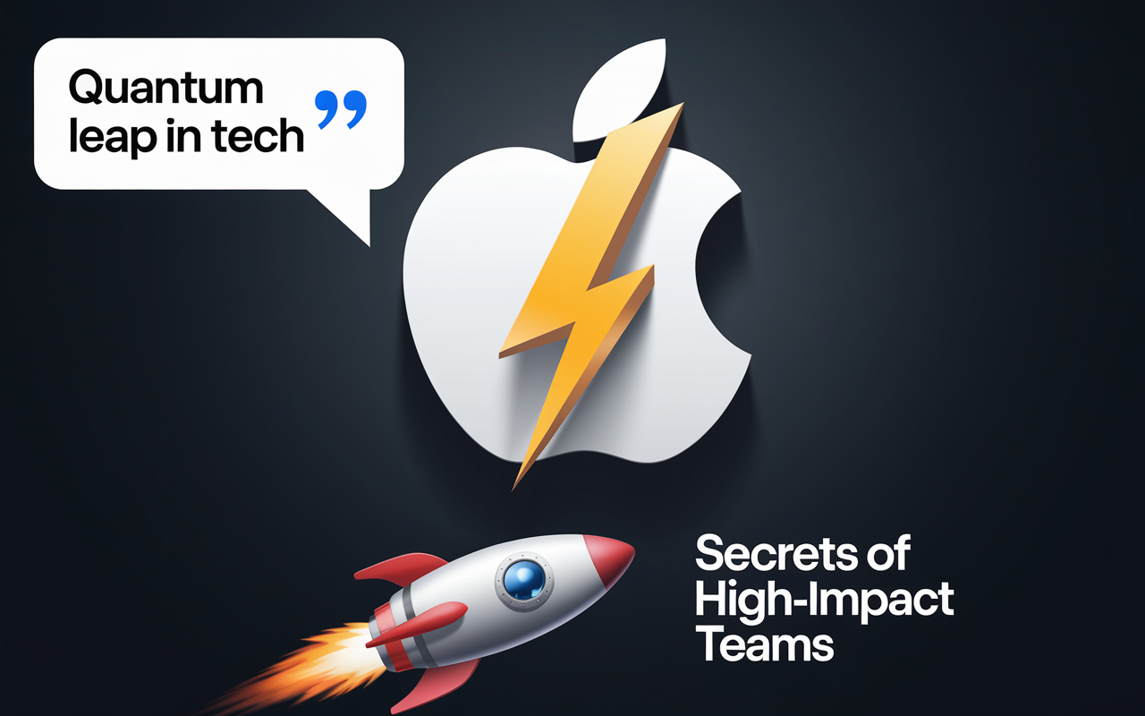 Apple's Surprise Launch 🍏, Quantum Leap in Tech ⚡, Secrets of High-Impact Teams 🚀