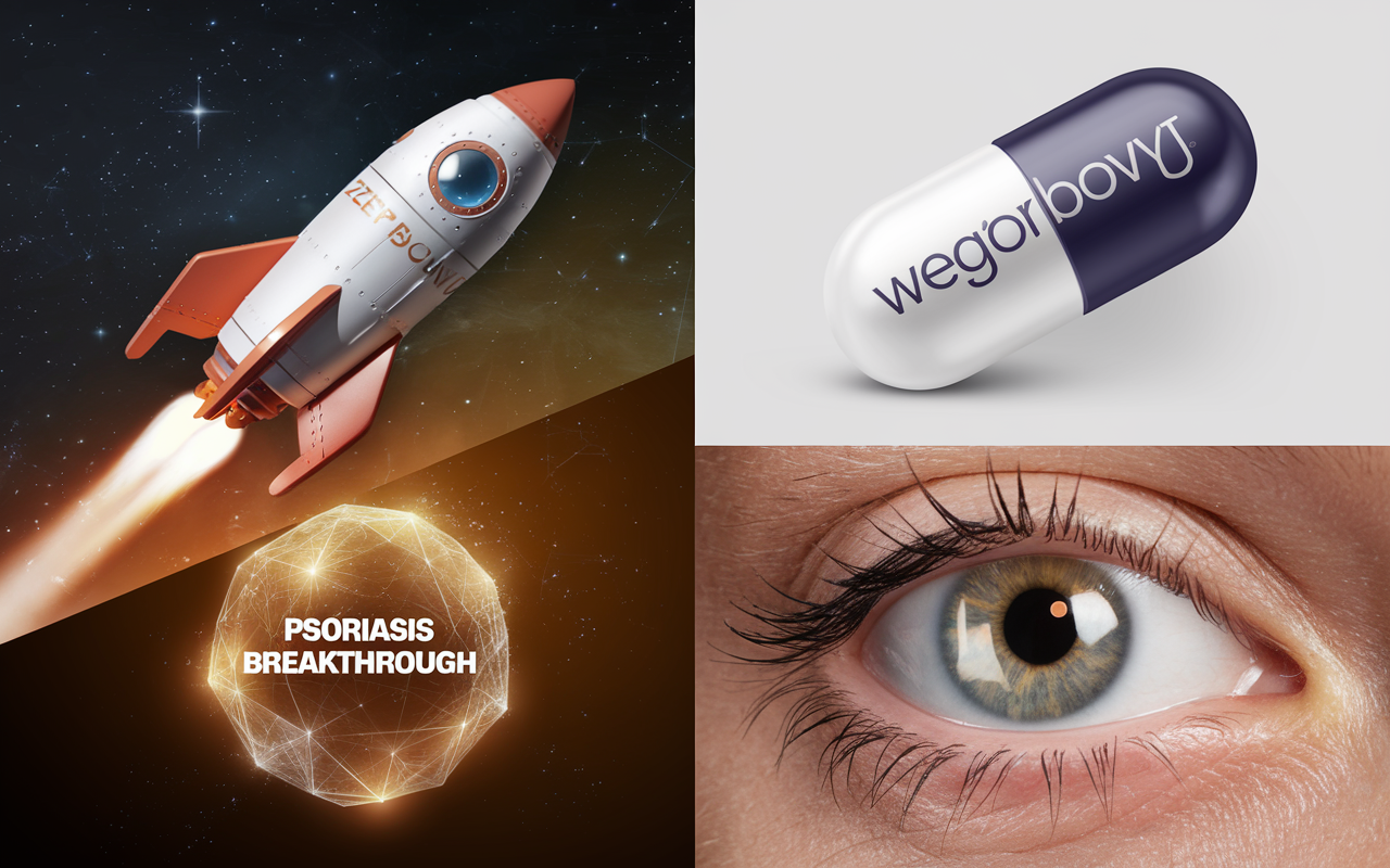 Zepbound vs Wegovy 🚀, Psoriasis Breakthrough 🧴, Novel Eye Therapy 👁️